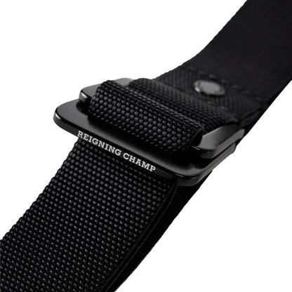 Reigning Champ Woven Performance Belt Black