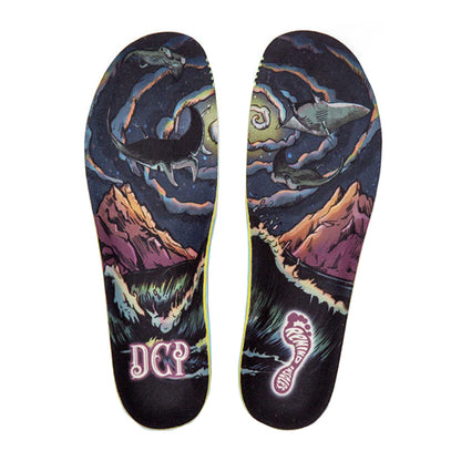 Remind Insoles Cush Impact 5mm Mid-High Arch - DCP Space Manta