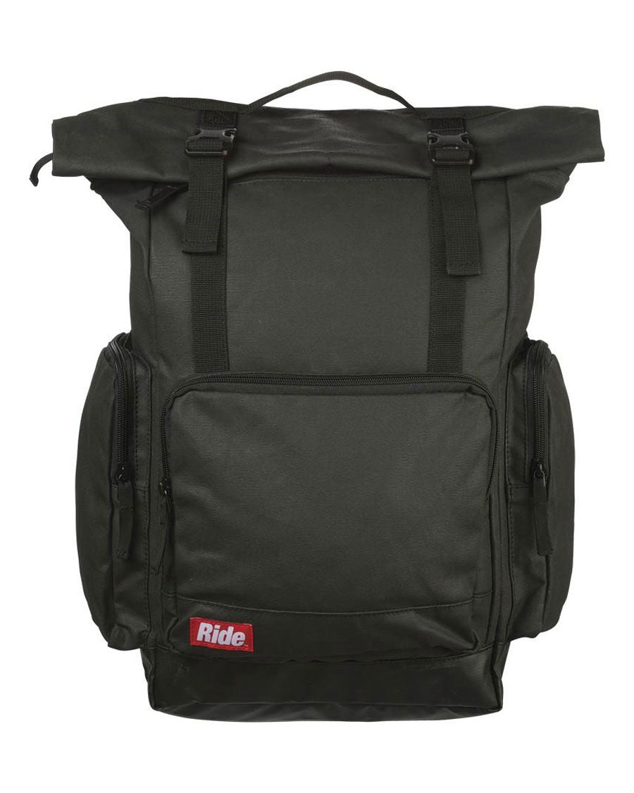 Ride Roll Top Daypack Black 2025