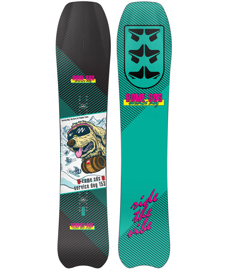 Rome Men's Service Dog Snowboard 2024