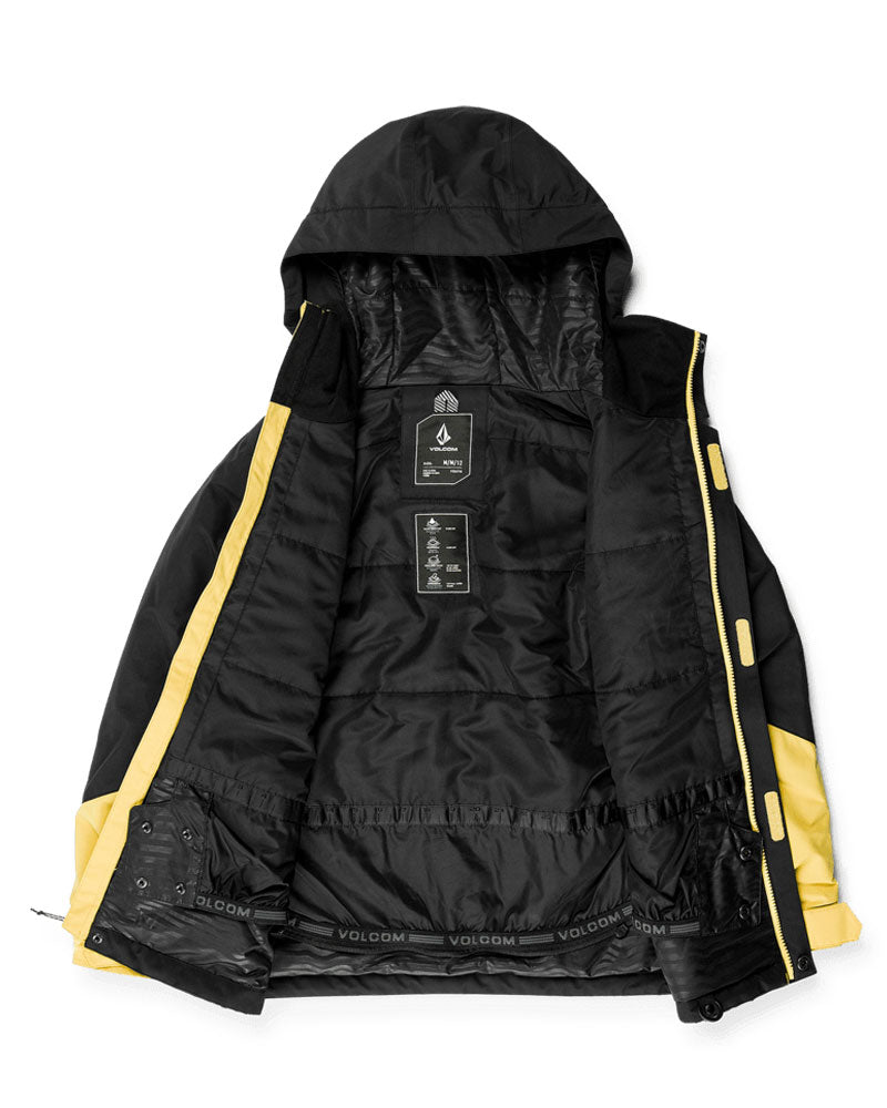 Volcom Kids' Ryder Ins Jacket Dark Yellow 2025