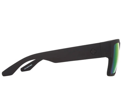 SPY Cyrus Matte Black - HD Plus Bronze Polar with Green Spectra