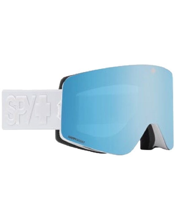 SPY Marauder SE Matte White - Happy Boost Bronze Happy Blue Mirror + Bonus Lens 2024