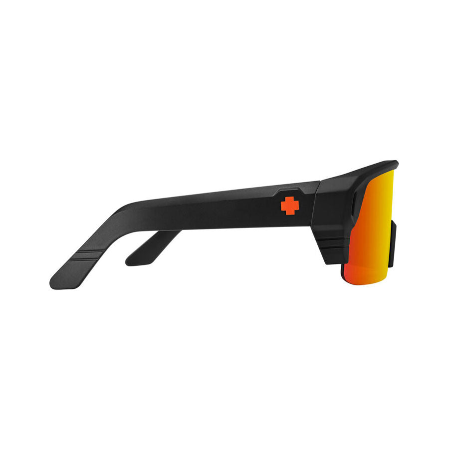 SPY Monolith 5050 Matte Black - Happy Bronze Orange Spectra Mirror