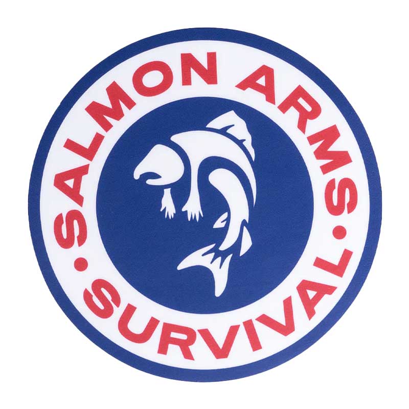 Salmon Arms Survival Sticker