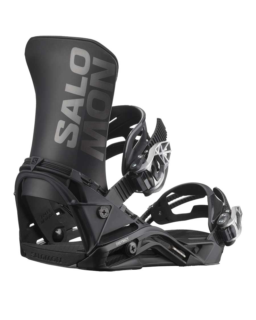 Salomon Men's District Binding Black 2025