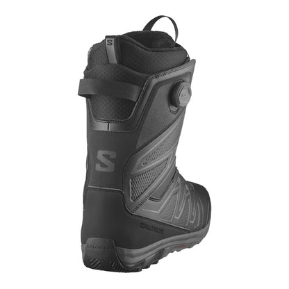 This team favorite, do-it-all park boot utilizes Salomon’s Fit To Ride building process, ensuring instant out of the box fi t and first rate comfort. Designed for the modern freestyle rider featuring our lightest construction, our Salomon specific BOA® STR8JKT for deluxe heel hold, and a compact foot print.