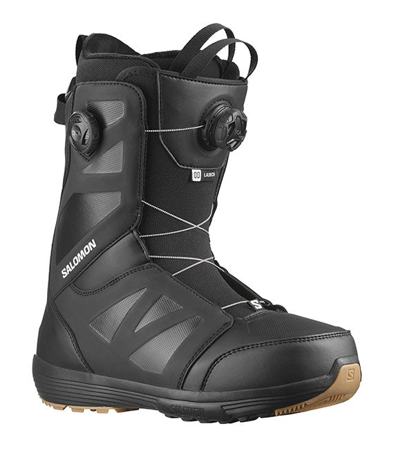 Salomon Men's Launch SJ BOA Boot Black/White 2024