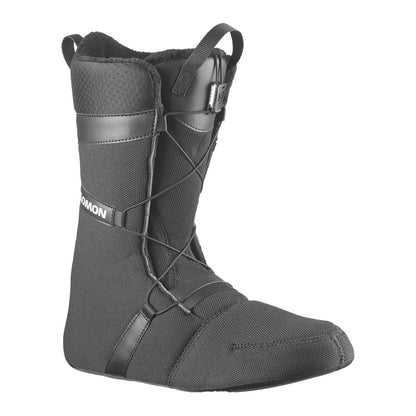 This team favorite, do-it-all park boot utilizes Salomon’s Fit To Ride building process, ensuring instant out of the box fi t and first rate comfort. Designed for the modern freestyle rider featuring our lightest construction, our Salomon specific BOA® STR8JKT for deluxe heel hold, and a compact foot print.