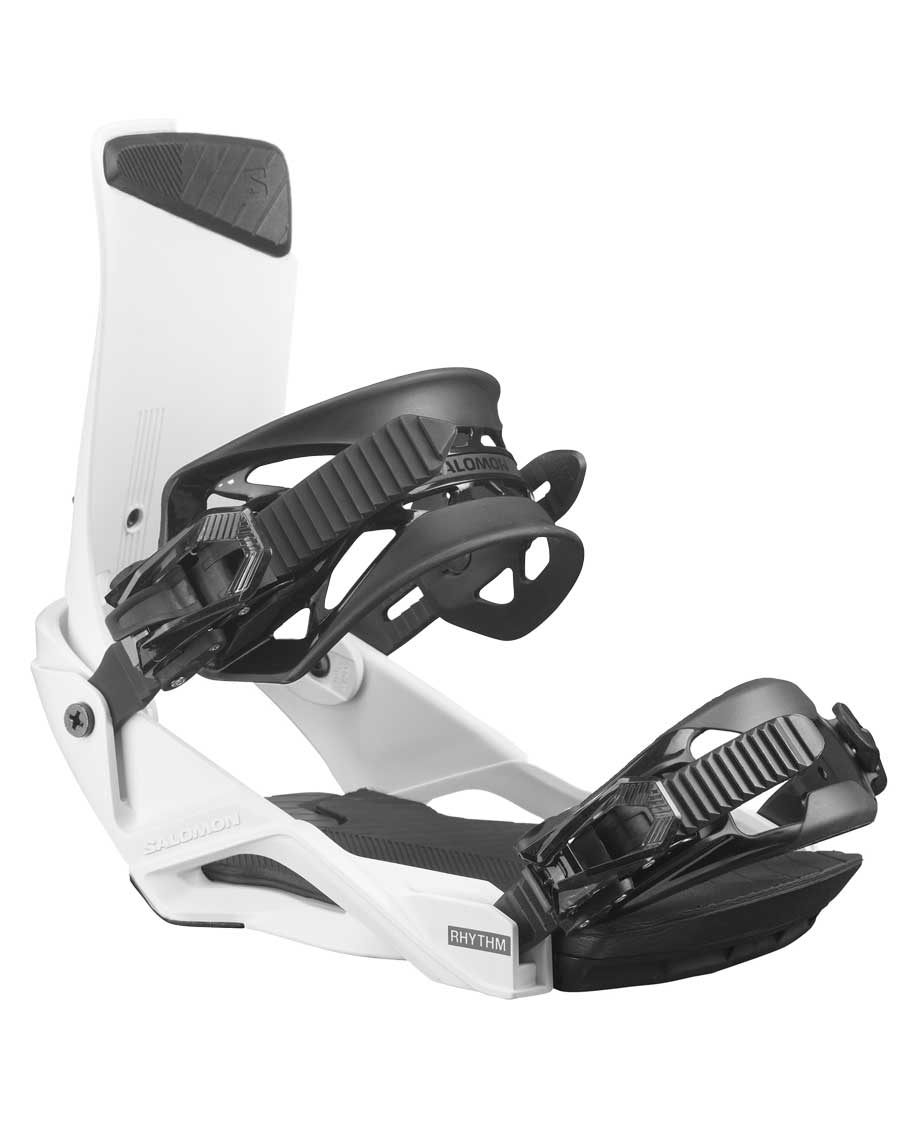 The Rhythm binding is loaded with features to provide superior fit and comfort in all conditions. Built for the rider with progression in mind, this binding features a lightweight asymmetrical design providing the perfect balance of support and maneuverability. A laundry list of features offers enhanced comfort and easy adjustments on the go.