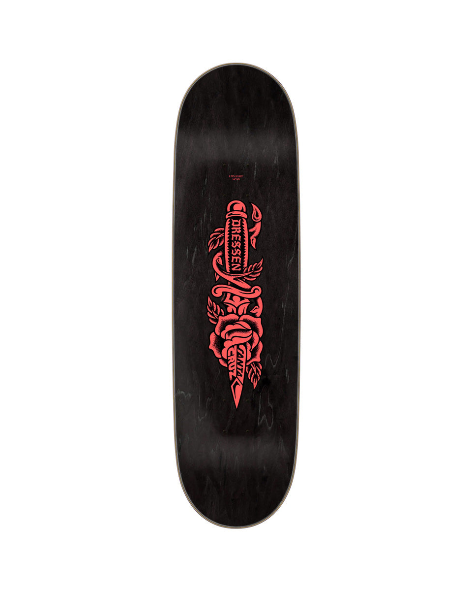 Santa Cruz Dressen Rose Dagger Deck 8.7"