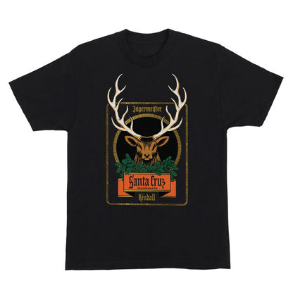 Santa Cruz Jagermeister Kendall T-Shirt - Black