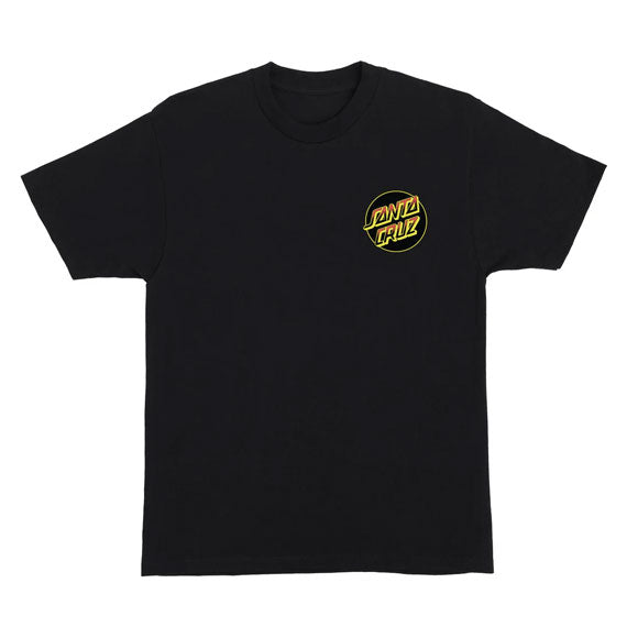 Santa Cruz Kendall Wolf Dot T-Shirt - Black