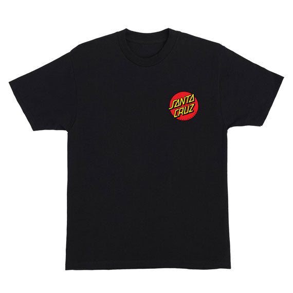 Santa Cruz Men's Beware Dot T-Shirt - Black