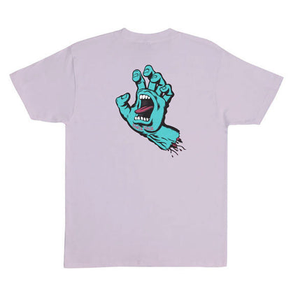 Santa Cruz Men's Screaming Hand T-Shirt - Lilac