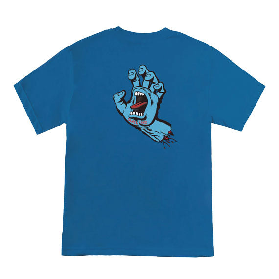 Santa Cruz Men's Screaming Hand T-Shirt - Vivid Royal