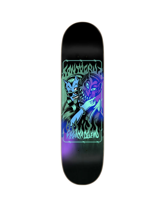 Santa Cruz Pro Delfino Devil Mask Deck 8.25"