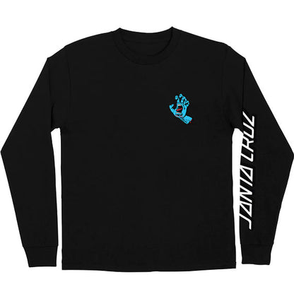 Santa Cruz Screaming Hand Long Sleeve T-Shirt - Black