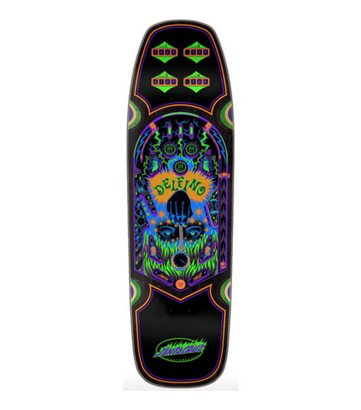 Santa Cruz Shaped Delfino Pinball Deck