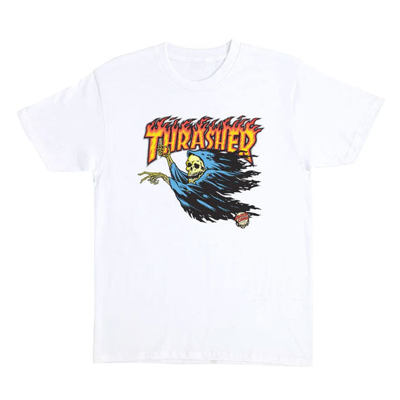 Santa Cruz Thrasher O'Brien Reaper T-Shirt - White