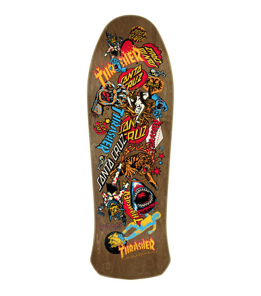 Santa Cruz Thrasher Salba Oops Deck