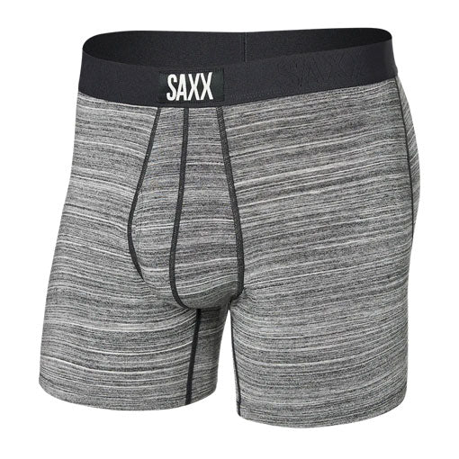 Saxx Ultra Soft BB Fly Spaced Heather - Grey