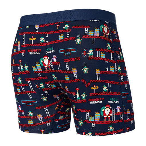 Saxx Vibe Super Soft BB Santa's Workshop - Navy