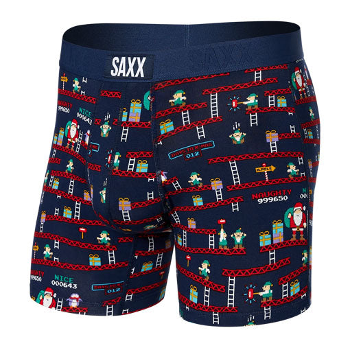 Saxx Vibe Super Soft BB Santa's Workshop - Navy