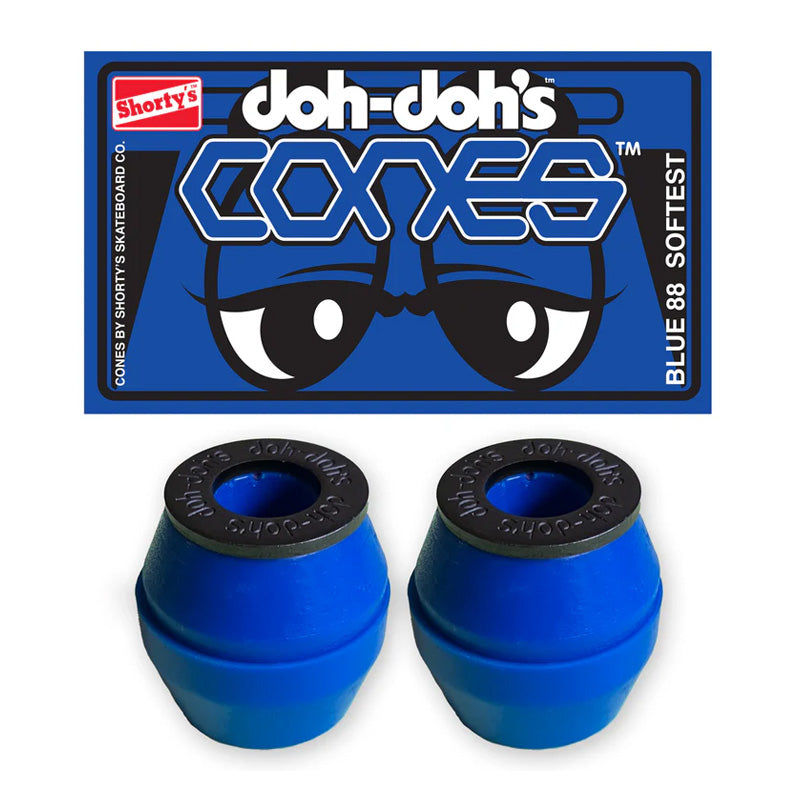 Shorty's Cones Bushings Soft Blue 88A