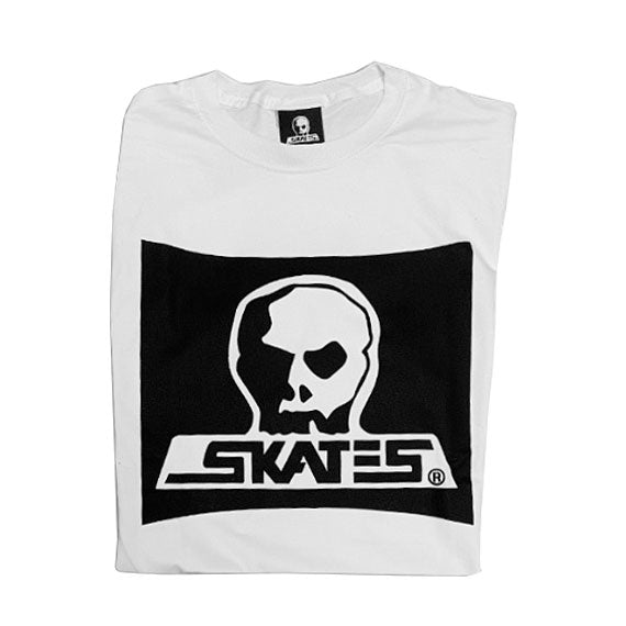 Skull Skates Surf Box Burbs T-Shirt - White