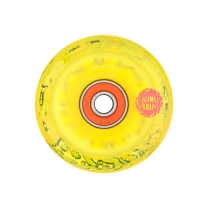 Slime Balls Gator Light Ups OG Slime Yellow 78A Wheels 60mm