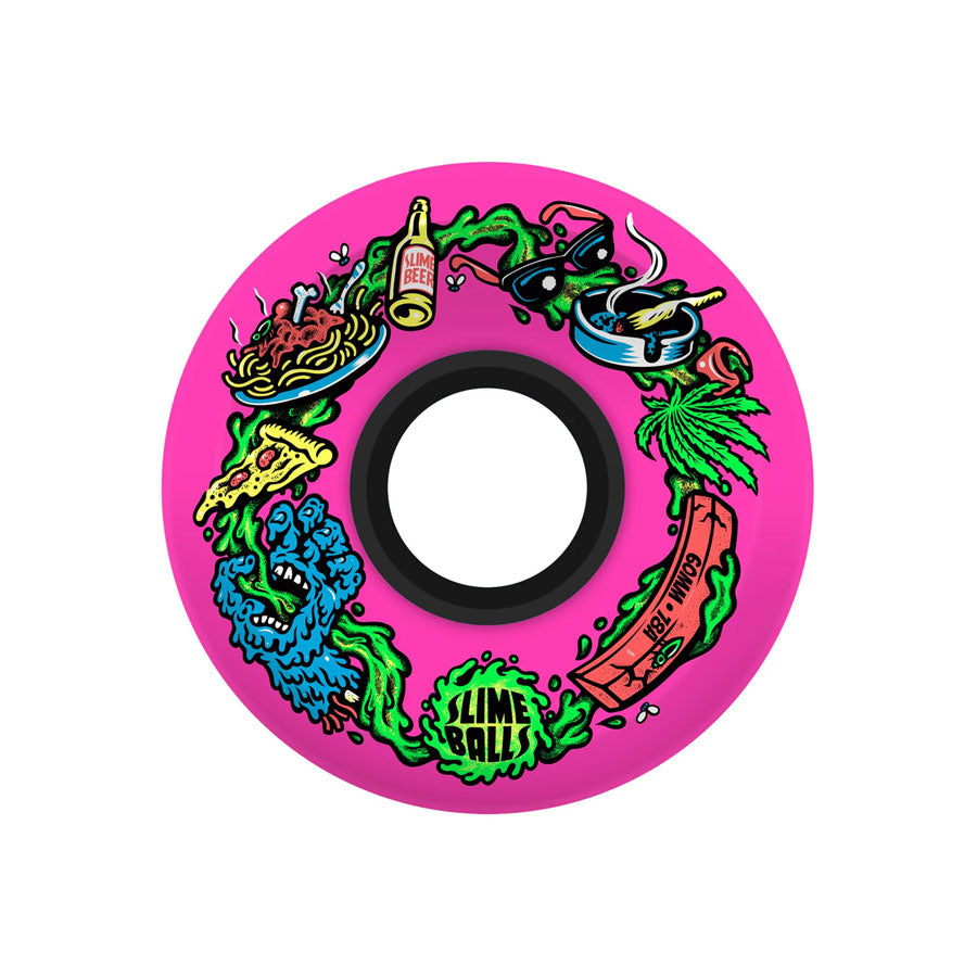 Slime Balls Scarf Balls Og Slime Pnk 78A Wheels 60mm