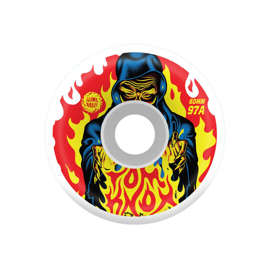 Slime Balls Tom Knox Reissue Vomits Wht 97A Wheels 60mm