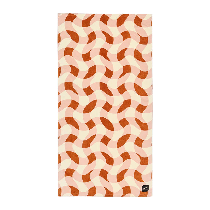 Slowtide Weaver Beach Towel - Cream