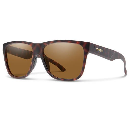 Smith Lowdown XL 2 Sunglass  - Matte Tortoise ChromaPop Polarized Brown