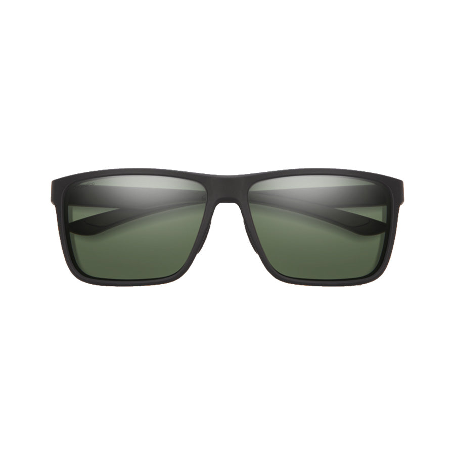 Smith Riptide Matte Black - ChromaPop Polarized Gray Green