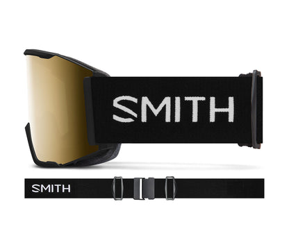 Smith Squad MAG Black |ChromaPop Sun Black Gold Mirror