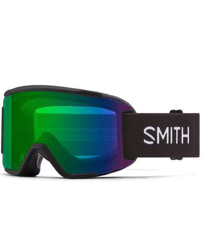 Smith Squad S Goggle - Black/ChromaPop Everyday Green Mirror  + Bonus Lens 2024