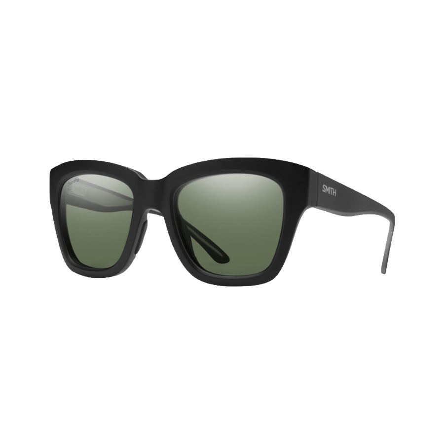 Smith Sway Matte Black - ChromaPop Polarized Gray Green