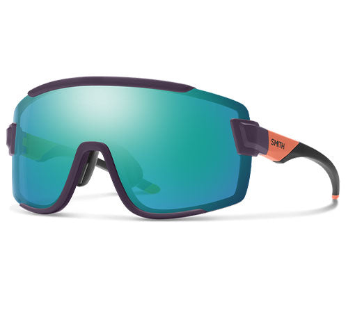 Smith Wildcat Sunglass  - Matte Purple Cinder Hi Viz ChromaPop Opal Mirror