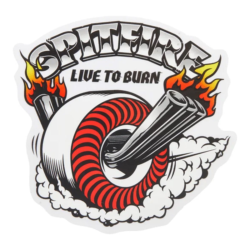 Spitfire Burnout Sticker Medium