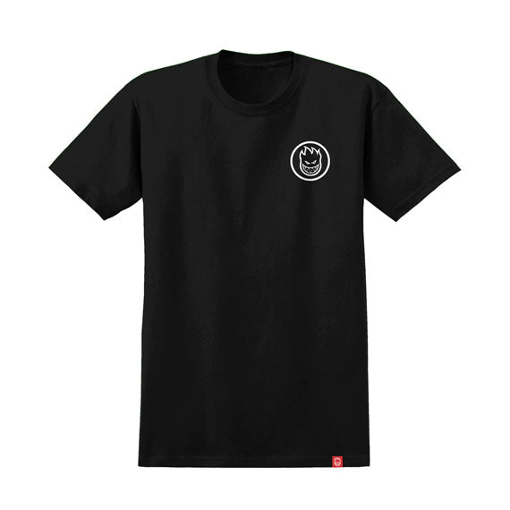 Spitfire Classic '87 Swirl T-Shirt Black/White