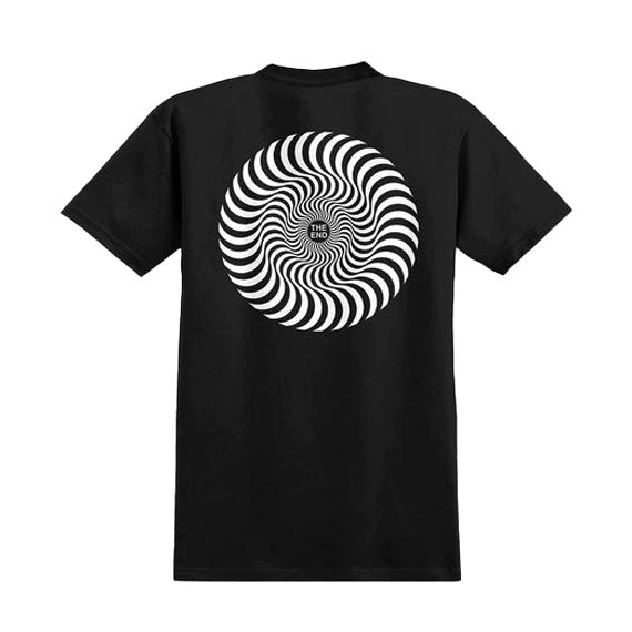 Spitfire Classic '87 Swirl T-Shirt Black/White