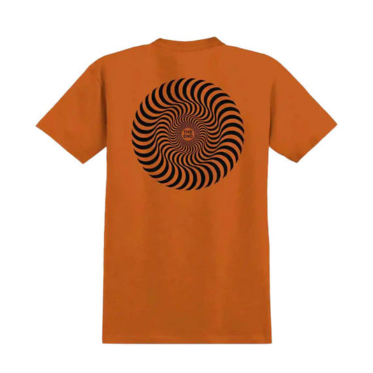 Spitfire Classic '87 Swirl T-Shirt Orange/Black