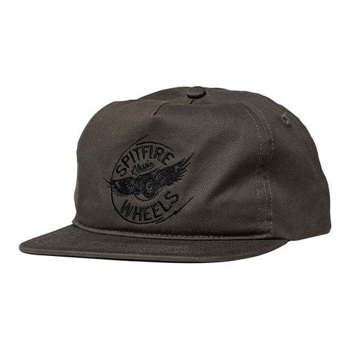 Spitfire Flying Classic Snapback Cap Charcoal