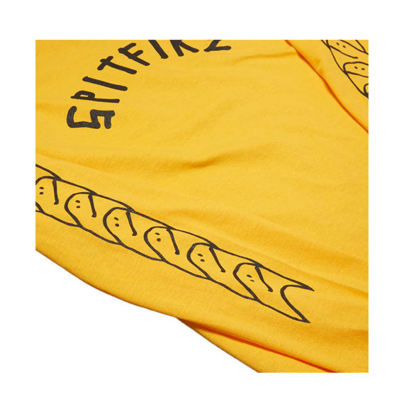 Spitfire Gonz Shmoo Long Sleeve T-Shirt - Gold
