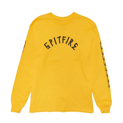 Spitfire Gonz Shmoo Long Sleeve T-Shirt - Gold