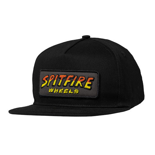 Spitfire Hell Hounds Script Patch Snapback Black