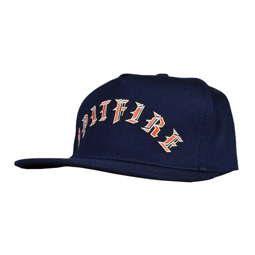 Spitfire Old E Arch Snapback Blue/Red