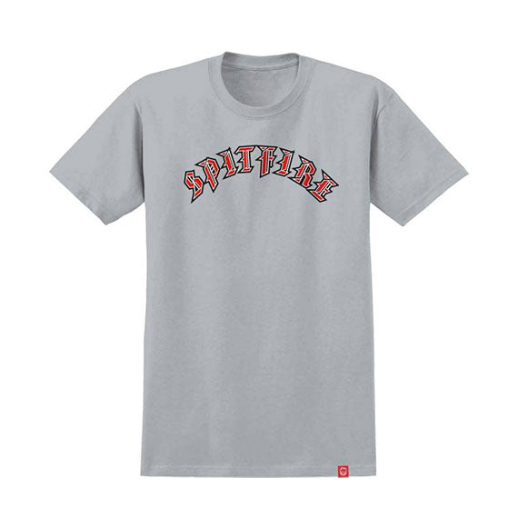 Spitfire Old E T-Shirt Ice Grey